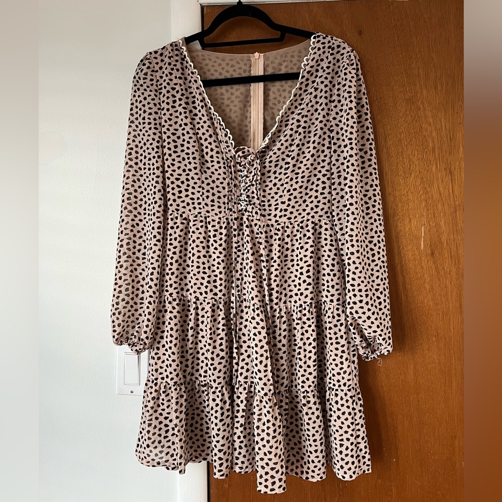 Cheetah Print Dress